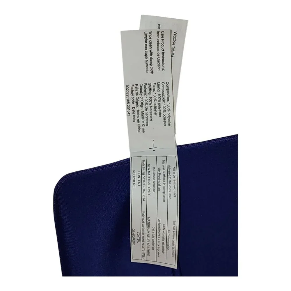 Blue HP Laptop Protector Sleeve 100% Polyester V5C32AA 15